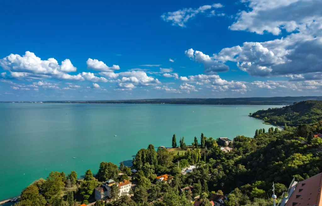 balaton-drónfelvétel